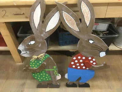 2019 Osterhasen - Werkstatt Bild 4
